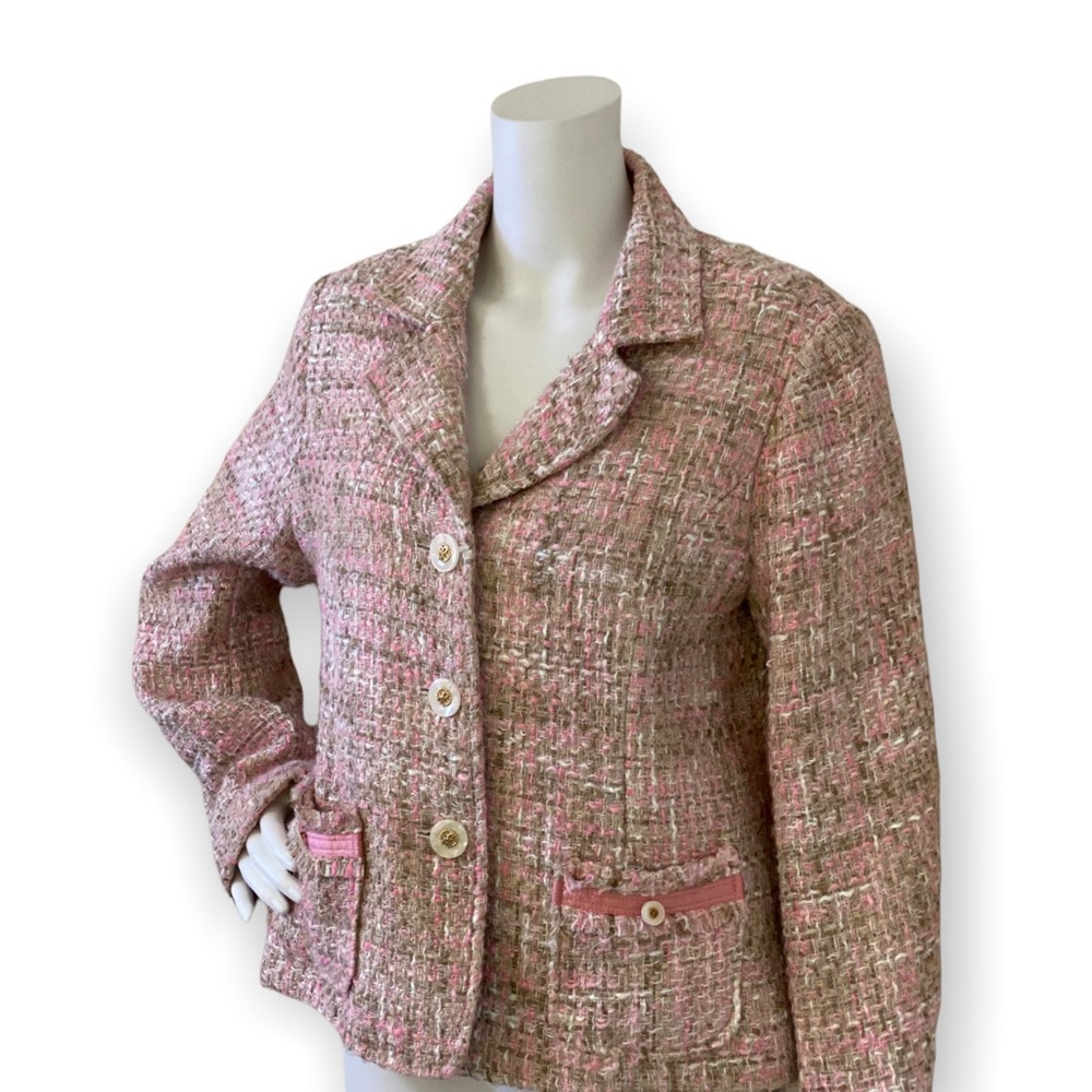 Herringbone Knit Jacket